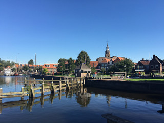 Obraz premium The harbour in Blokzijl