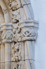 Details from the main Church of Luz de Tavira