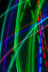 curved and dotted lines background