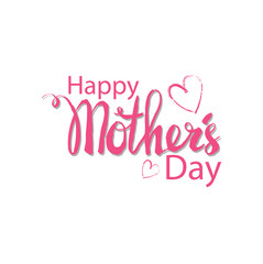 Naklejka na ściany i meble Happy Mothers Day card