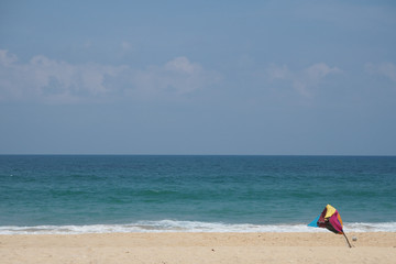 Fototapeta na wymiar Peaceful beach of Phang Nga Thailand
