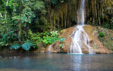 Phu Sang waterfall in Phu Sang National Park, Phayao, Thailand