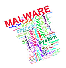 Malware tags wordcloud