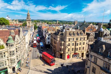 Foto op Canvas Panoramic aerial view of Oxford © Sergii Figurnyi