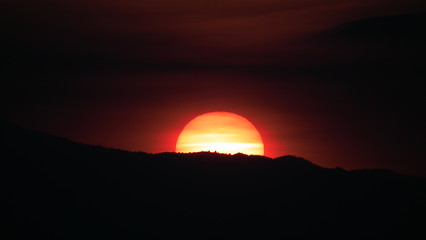 Fototapeta na wymiar sunset II