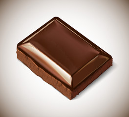 Piece of chocolate