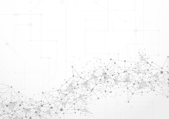 Obraz premium Abstract technology background