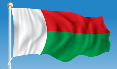 Flag of Madagascar