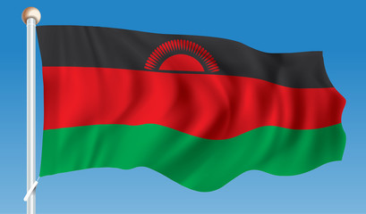 Flag of Malawi