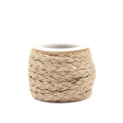 Obraz premium Decorational rope string on a bobbin