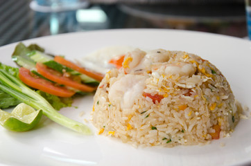 Shrimp fried rice