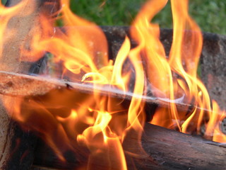 Feuer und Flamme