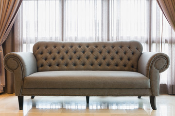 Gray Vintage style sofa