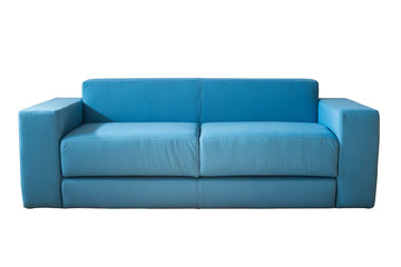 elegant sofa isolated on white background