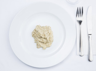 appetizer served on table