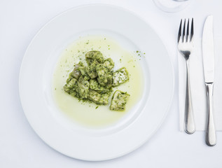 appetizer served on table