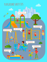 Playground Safety Tips Poster