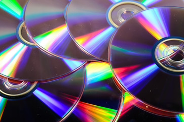 Background of the cd disks