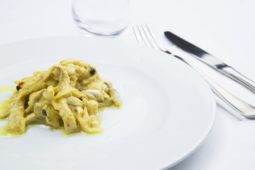 appetizer served on table