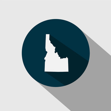 recommend clip art: map of the U.S. state Idaho