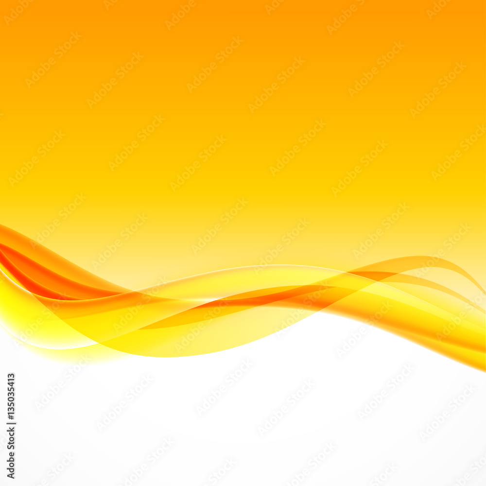 Aufkleber abstract wavy dynamic design background