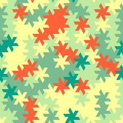 Obraz premium Vector modern seamless geometry tessellation pattern, abstract g
