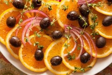 Valencia Orange and Olive Salad