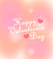 Fototapeta na wymiar happy valentine day heart greeting card, heart beautiful background vector illustration. use for greeting cards