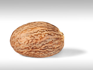 Macro close up of Nutmeg