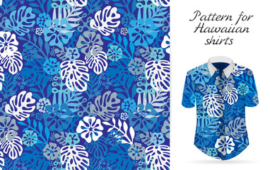 Tropical aloha pattern. Vector - 135038638