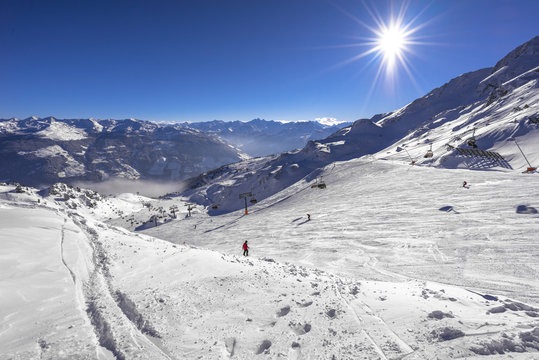 Ski fahren im Hochzillertal