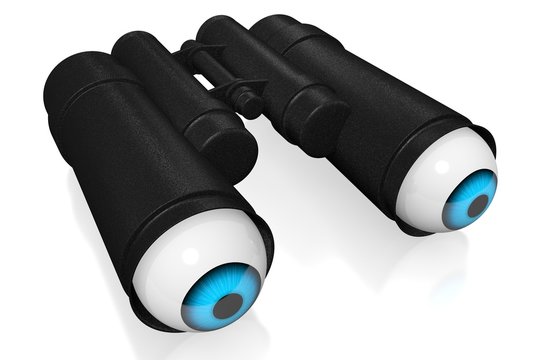 3D binoculars