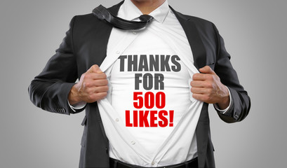 Thanks for 500 Likes