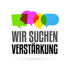 Wir suchen Verstärkung