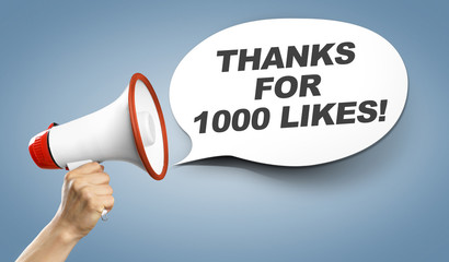 Thanks for 1000 likes!
