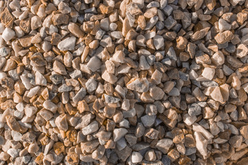 fine natural stone, mulch for landscaping, texture