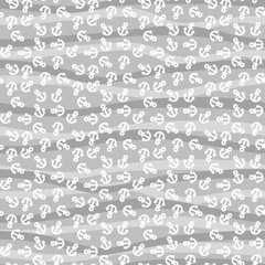 Seamless pattern with anchors. Ongoing backgrounds of marine theme.