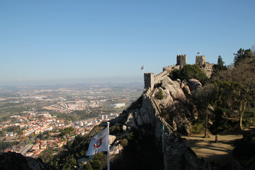Castelo dos Mouros en Sintra, Lisboa
