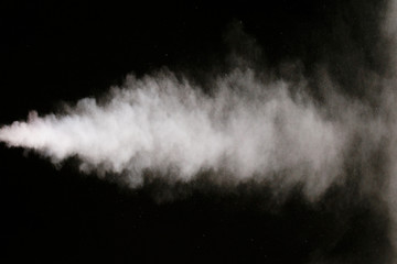 Fototapeta na wymiar texture of smoke on a black background