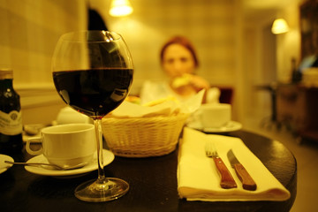 tableware, food, Italian style restaurant background