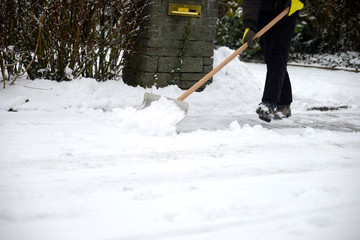 Schnee räumen