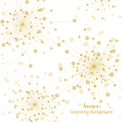 Vector geometric background