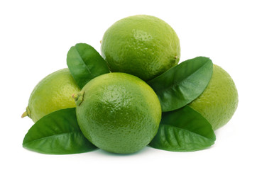 fresh ripe lime
