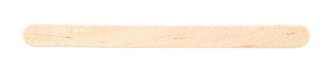 Medical test wooden stick isolated