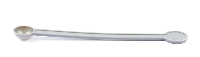 Chemistry measurement spoon isolated