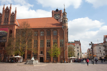 Ratusz Staromiejski, gotycki budynek, Toruń, Polska, Town Hall-monument Unesco in Toruń, Poland 
