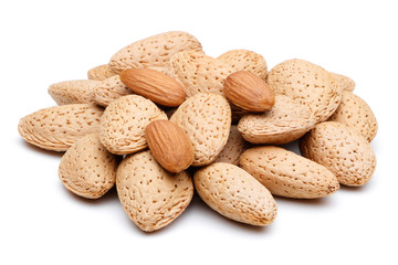 Almond nut isolated