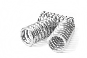 Metal stainless spring spare parts for industry.