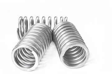 Metal stainless spring spare parts for industry.