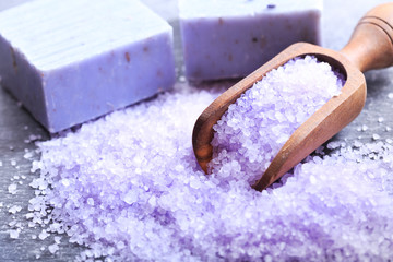 Lavender bath salt